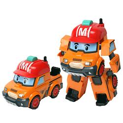 Poli Robocar. Машинка-трансформер Марк, 10 см. (Silverlit, 83307) - миниатюра